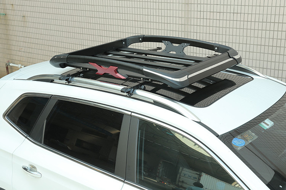 Buy Tacoma Tundra Black Universal Cargo Luggage Roof Rack Carrier For Suv online manufacture