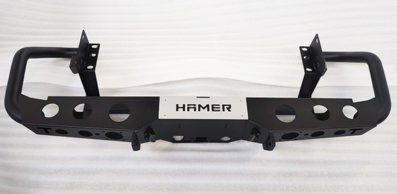 Buy Heavy Duty Black Powder Coated Offroad Rear Bumper For Ford Ranger online manufacture