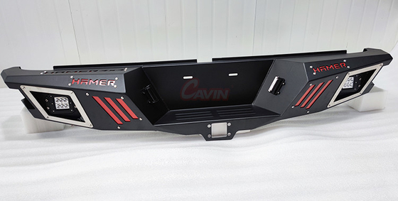 Steel Offroad Rear Bumper For Pickup Truck Hilux Revo Vigo Ranger