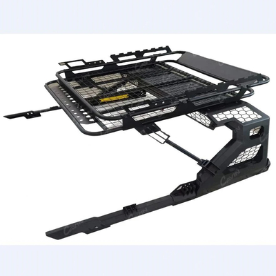Innovative Black Powder Coated No Drilling Steel Roll Bar for 4x4Trucks