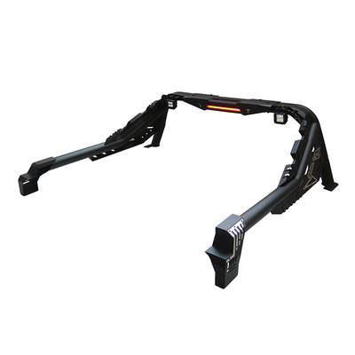 Black Powder Coated Truck Roll Bar For Safe And Secure Transportation