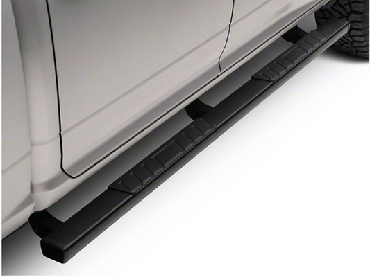 4 Inch Aluminum Alloy Black Truck Side Bar Runningboards For 2007-2018 Silverado