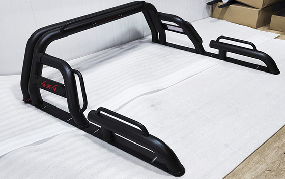 Black Steel 4X4 Anti Sport Pickup Truck Roll Bar For Hilux Revo