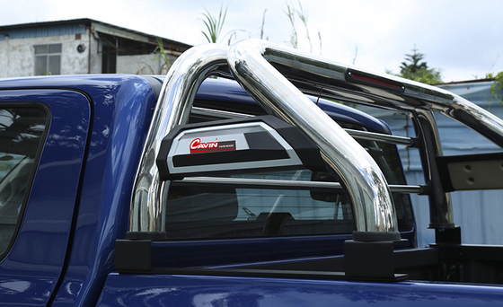 Silver Off Road 4x4 Stainless Steel Sport Roll Bar For Hilux Vigo